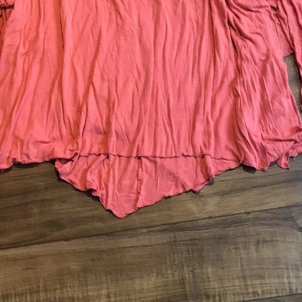Free People Coral Mayfair top NWT halter tie neck